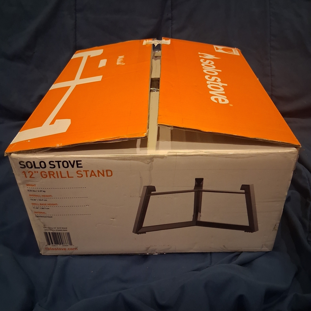 Solo Stove 12" Grill Stand - Black